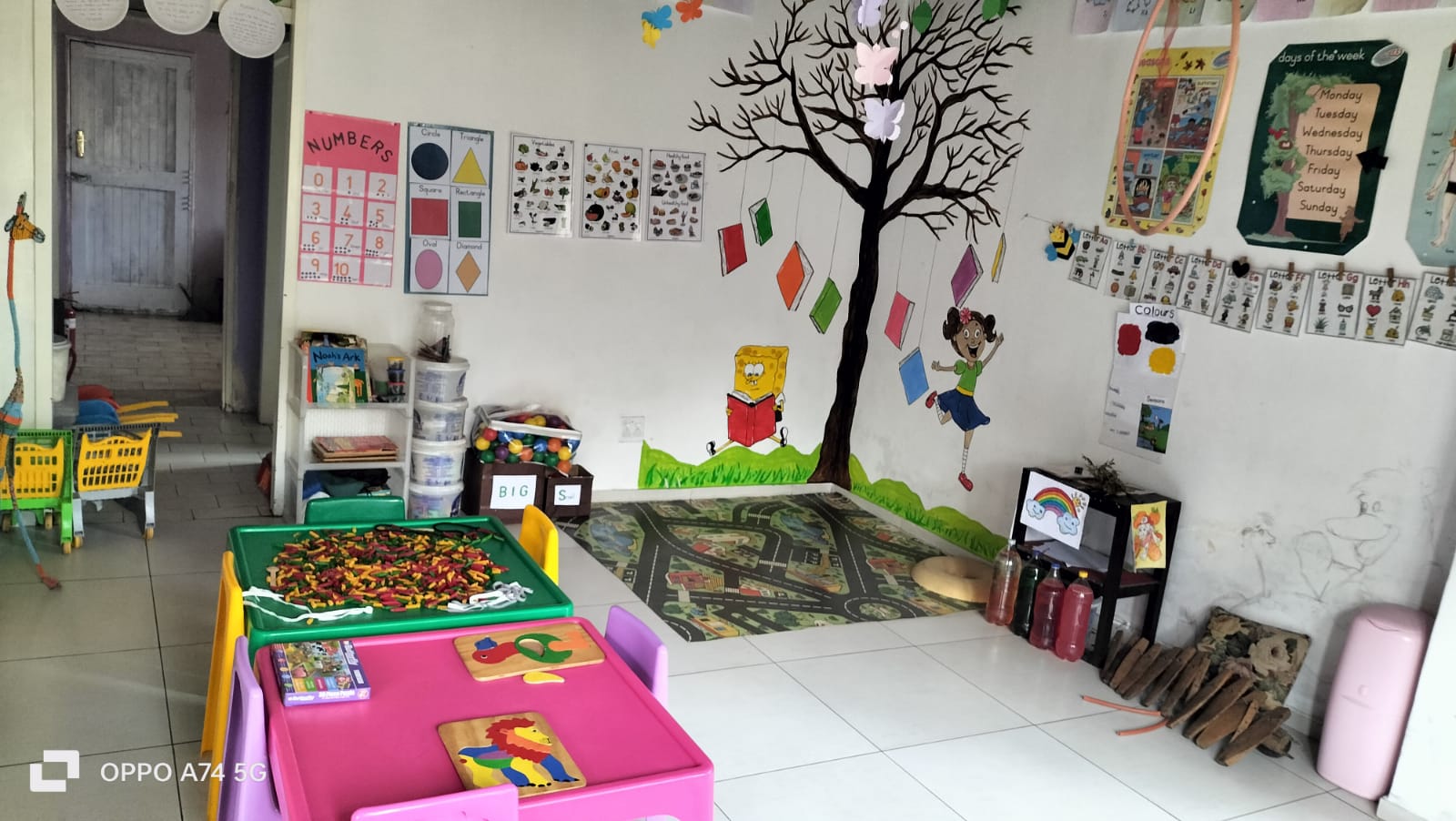 Daycare bag and essentials